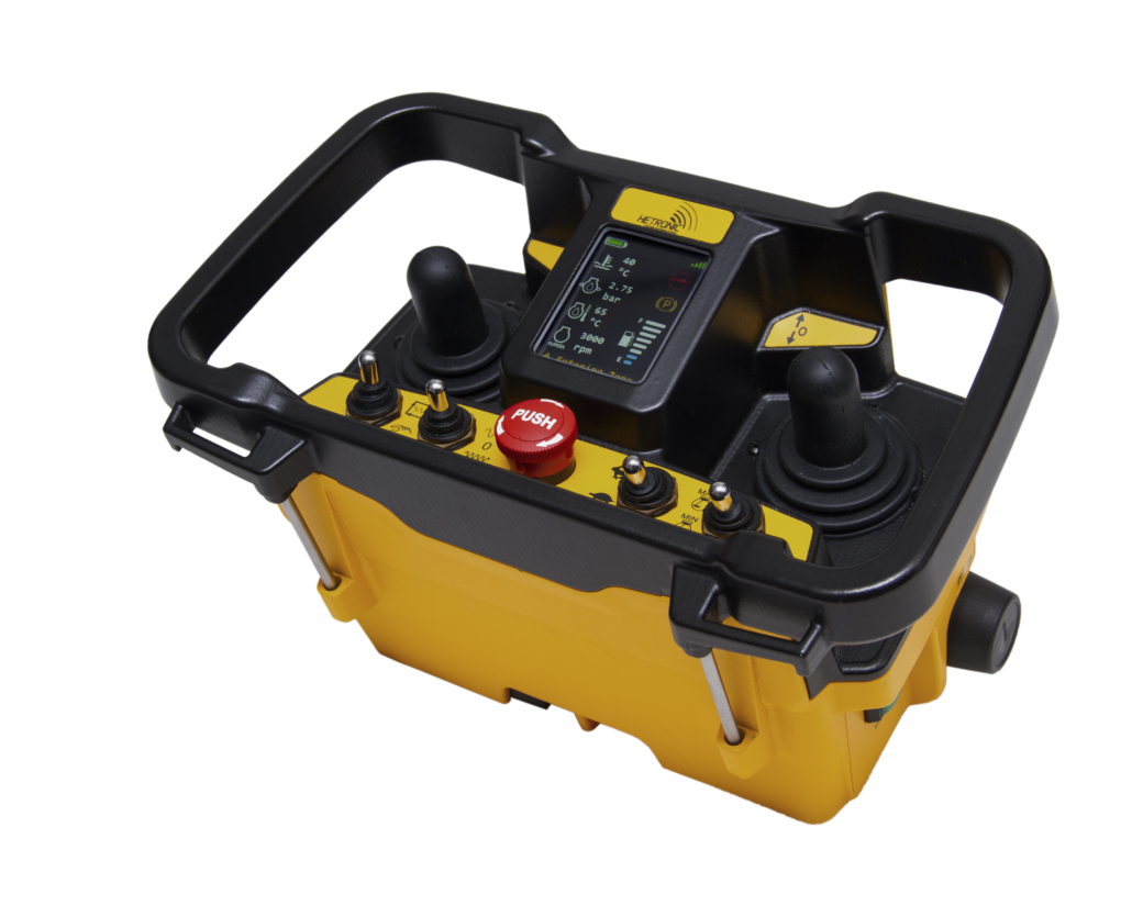 Comando Industrial Hetronic NOVA C: O Novo Padrão de Segurança
